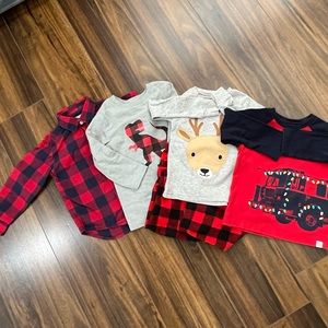 Lot of 3T boys Christmas clothes (Gap, Carter's, Cat & Jack, Children's Place)